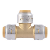 TEE BRASS 1/2 X 1/2 X 1/2IN